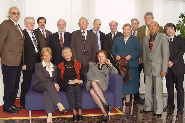 Members of the International Humanitarian Fact-Finding Commission (IHFFC) hold their annual meeting 2010 in Geneva