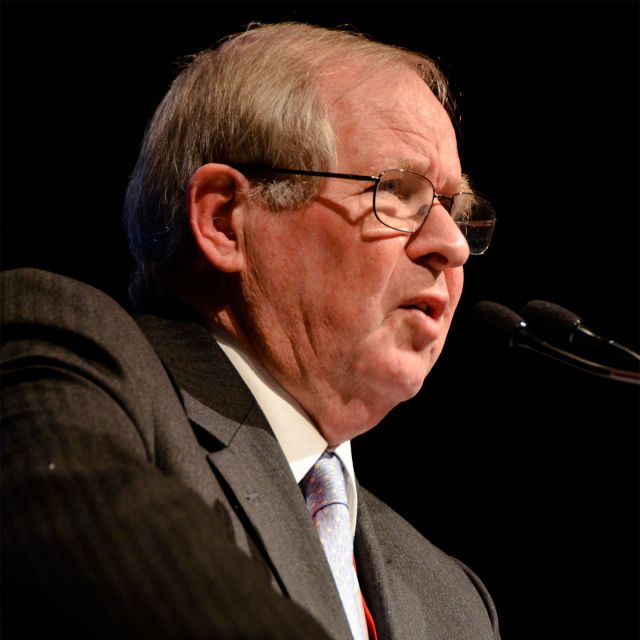 "John Dugard" by Russell Tribunal is licensed under CC BY 2.0.